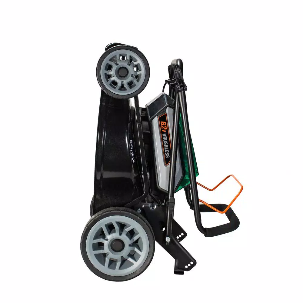 Scotts 62V Cordless Lithium-Ion 21 in. Walk Behind Push Mower with 5 Ah Battery and Charger