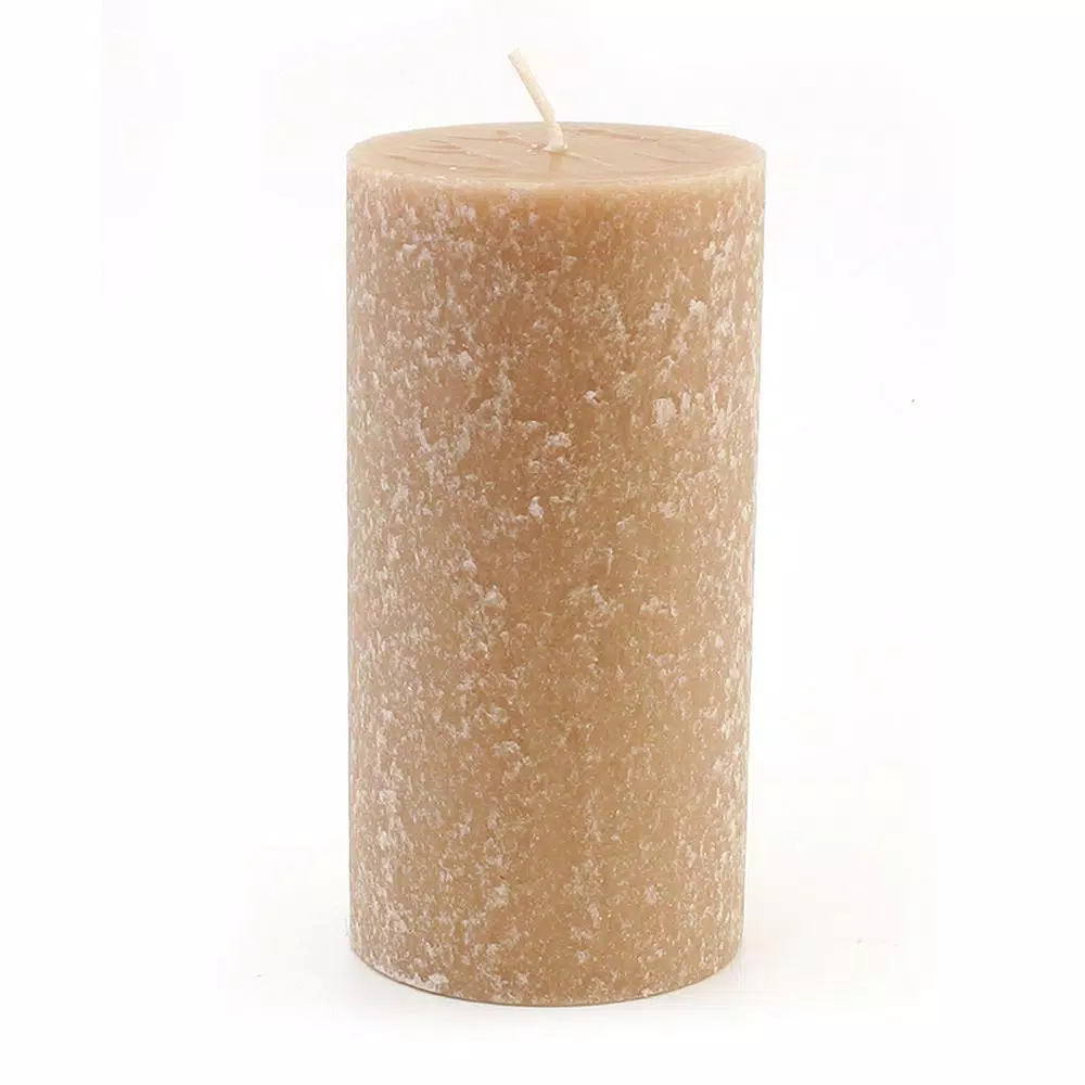 ROOT CANDLES A.I. Root Timberline Taupe Pillar Candle, 3 in. x 6 in.