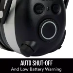 3M WorkTunes Wireless Bluetooth Hearing Protector with AM/FM Radio, Gray thumbnail 8