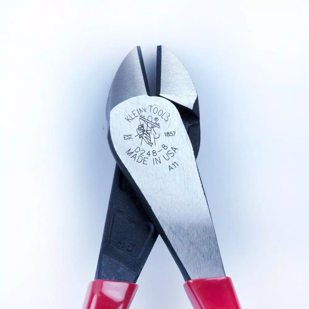 Klein Tools 8 in. Diagonal Cutting Pliers with High-Leverage Design