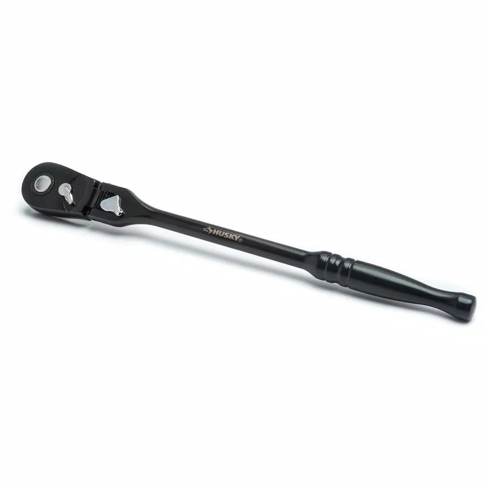 Husky 1/2 in. Drive 100-Position Flex Head Ratchet Set, 2-Piece