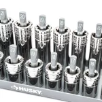 Husky 3-Piece Metric Socket Rack Set for 1/4 in., 3/8 in., and 1/2 in. Drives thumbnail 4