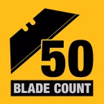 DEWALT Carbide Utility Blades, 50-Pack thumbnail 4