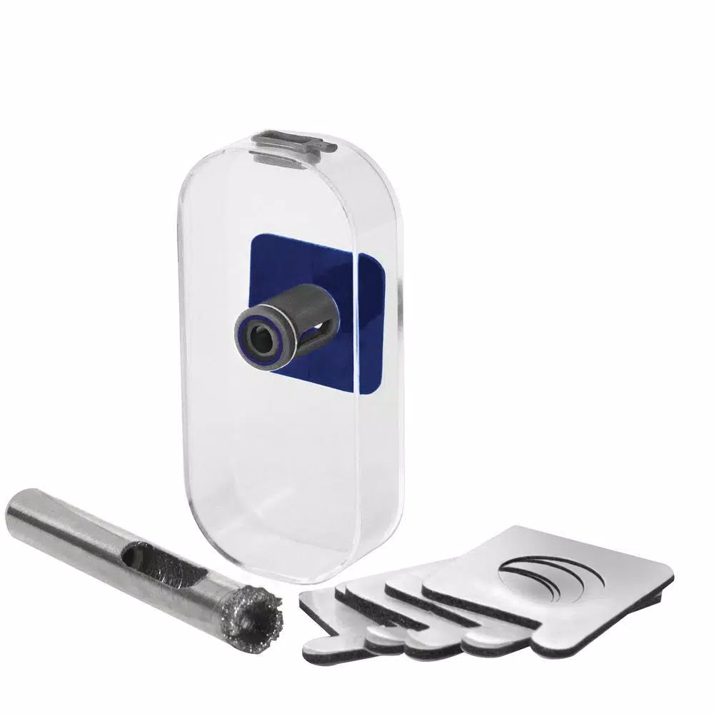 QEP 5/16 in. Diamond Hole Saw Kit with Water Delivery System