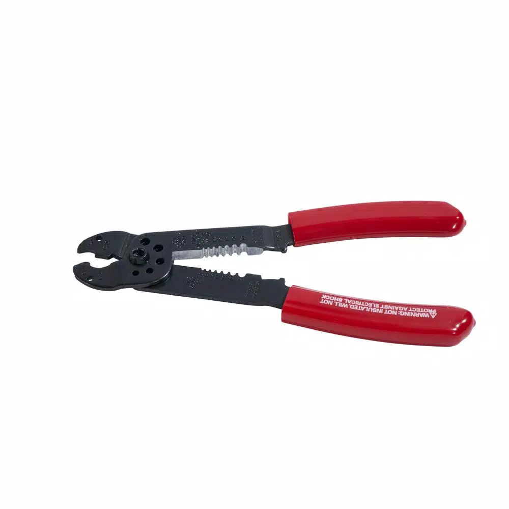 Klein Tools 6-in-1 Multi-Purpose Wire Stripper, Cutter, and Crimper Tool for 10-22 AWG Wire