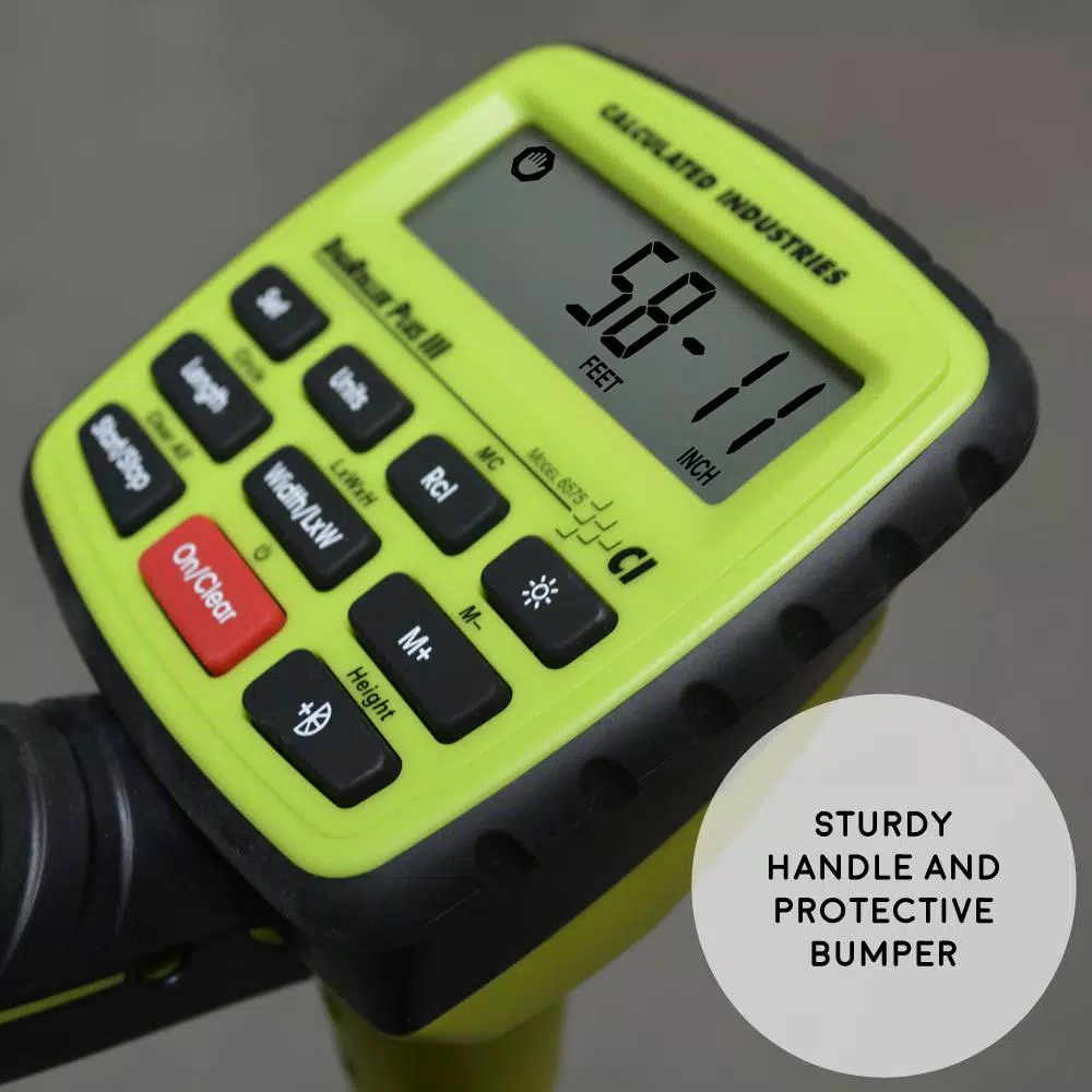 Calculated Industries DigiRoller Plus III 12.5 in. Digital Measuring Wheel