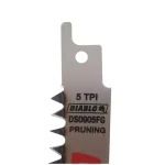 Diablo 9 in. 5 TPI Fleam Ground Pruning Reciprocating Saw Blade thumbnail 3