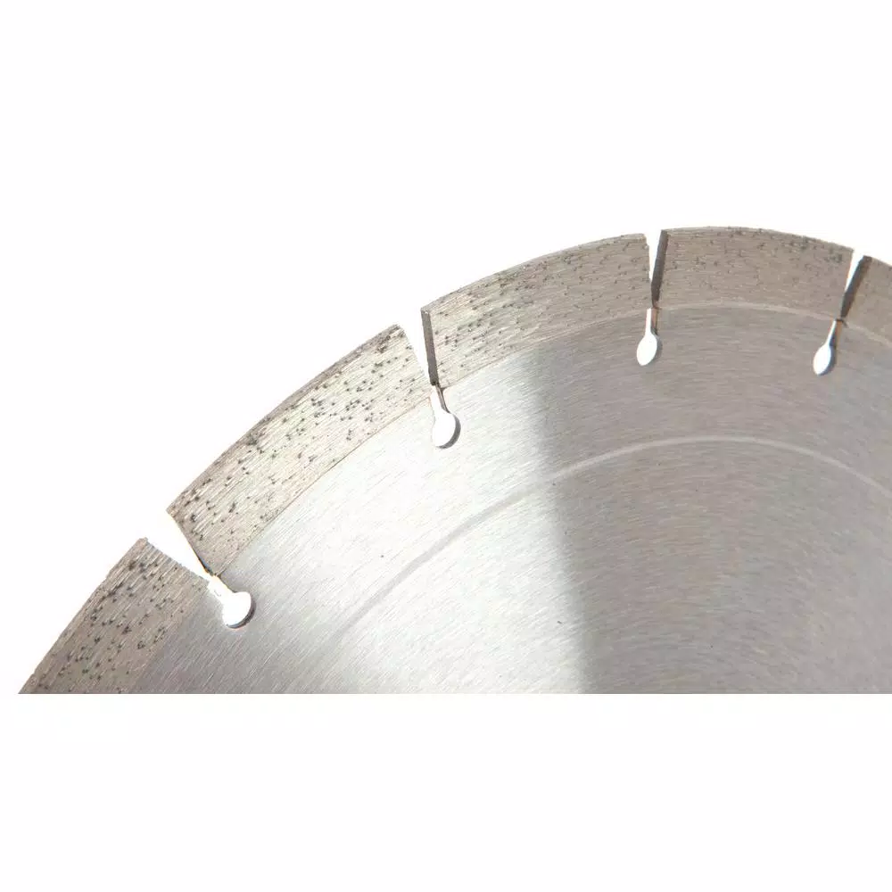 Forney 12 in. Premium Diamond Turbo Saw Blade for Concrete, Brick, and Block