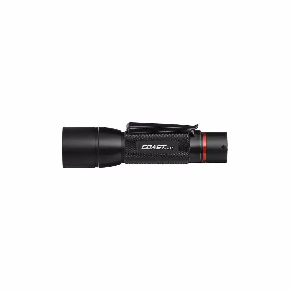 Coast HX5 130 Lumen Focusing LED Pocket Flashlight
