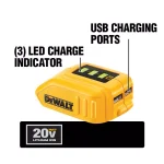 DEWALT DCB090 12V/20V Max USB Power Source thumbnail 2