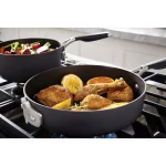 Calphalon Select by Calphalon 9-Piece Hard-Anodized Nonstick Cookware Set, Space-Saving Nesting Design, Black thumbnail 7