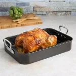 Ecolution Aluminum Roasting Pan with Hydrolon PFOA-Free Non-Stick Coating and Rack thumbnail 1