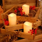 LUMABASE 4.5 in. White Pillar LED Flameless Candles, Set of 3 thumbnail 3
