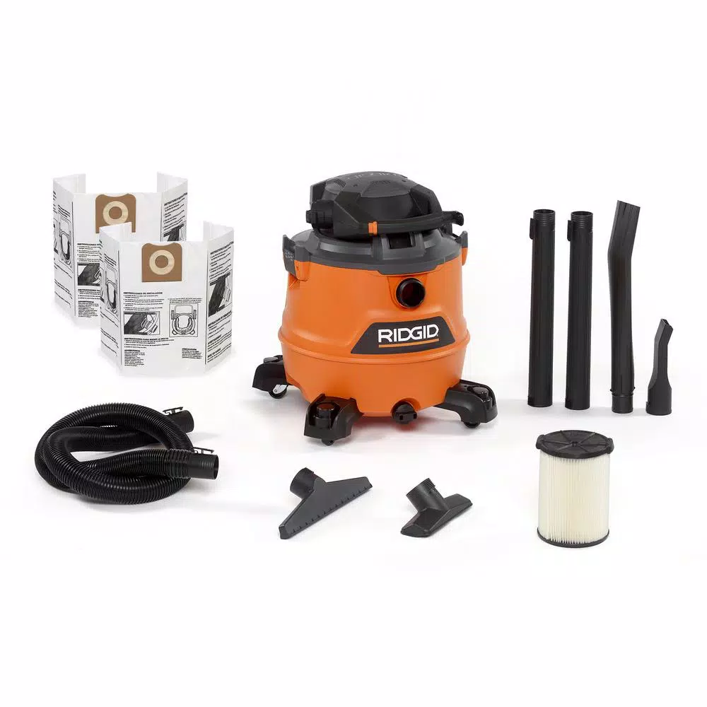 RIDGID 16 Gal. 6.5 Peak HP NXT Wet/Dry Shop Vacuum with Detachable Blower