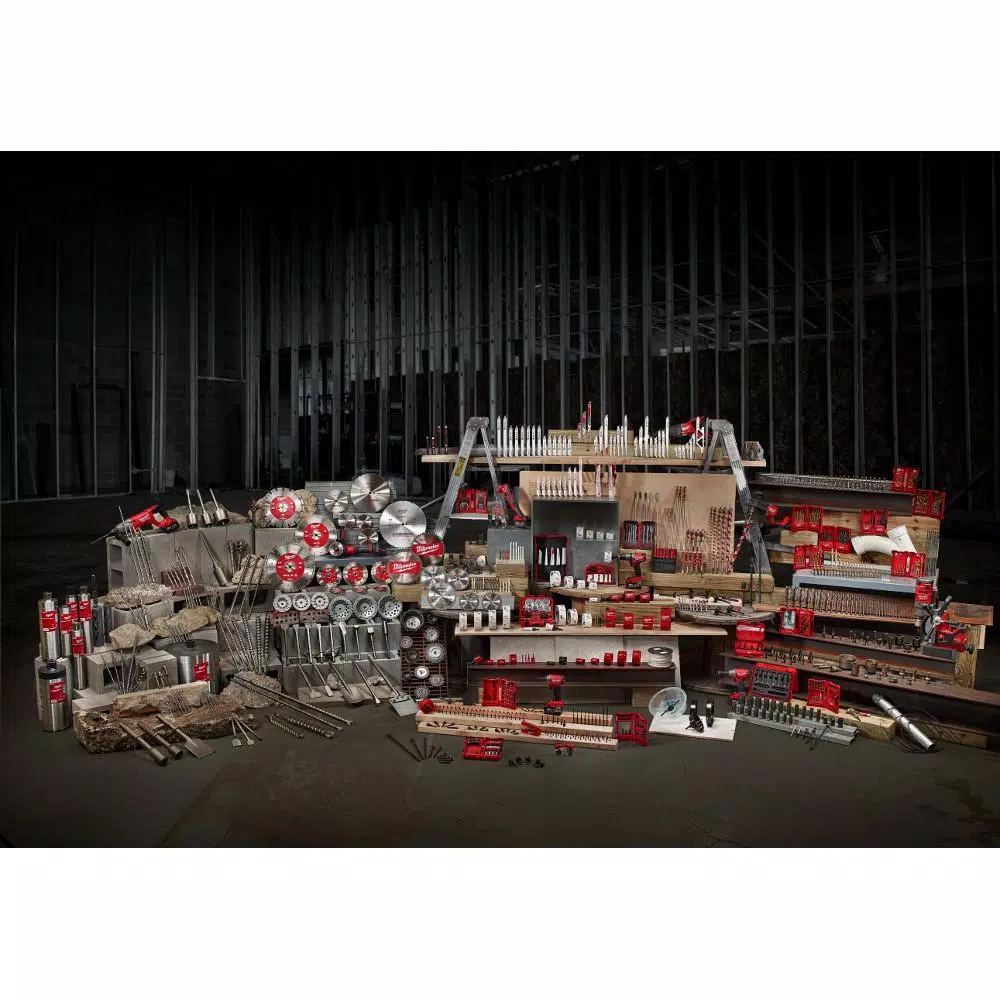 Milwaukee 7/16 in. Quick Change Large Hole Saw Arbor with Pilot Drill Bit