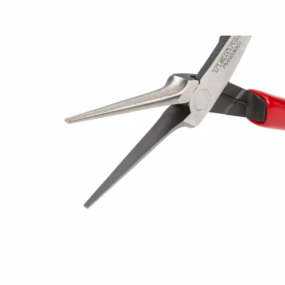 TEKTON Mini Needle Nose Pliers with Smooth Non-Serrated Jaws