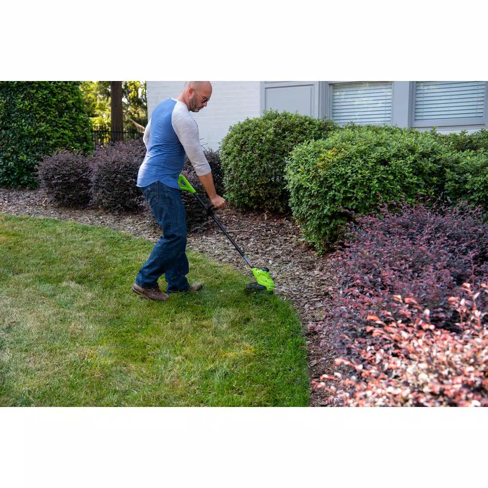Greenworks 24V Cordless TORQDRIVE String Trimmer, 10 in. Cutting Path, Tool Only