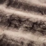 Glitzhome 60 in. Ombre Gray Faux Fur Luxury Throw Blanket thumbnail 4