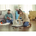 BLACK+DECKER 12V MAX Lithium-Ion Cordless Drill/Driver 57-Piece Project Kit with 1.5Ah Battery, Charger & Tool Bag thumbnail 6