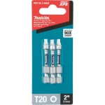 Makita Impact XPS T20 Torx 2 in. Power Bits, 3-Pack thumbnail 3