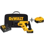 DEWALT 20V MAX Cordless Compact Reciprocating Saw Kit with (2) 20V Batteries (5.0Ah & 6.0Ah) and Charger thumbnail 1