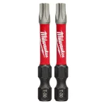 Milwaukee SHOCKWAVE T30 Torx 2 in. Impact Power Bits (2-Pack) thumbnail 1