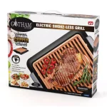 Gotham Steel Smokeless Indoor Grill, 234 sq. in. Non-Stick Ti-Ceramic Countertop Grill, Black/Copper thumbnail 7