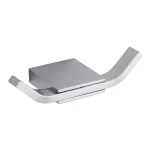 Nameeks General Hotel Double Wall Mounted Bathroom Hook, Polished Chrome thumbnail 1