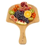Classic Cuisine Bamboo Pizza Peel - Wooden Pizza Paddle & Serving Board thumbnail 4