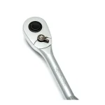 Husky 57-Piece 1/2 in. Drive SAE and Metric Socket and Bit Set with Ratchet and Magnetic Rails thumbnail 4