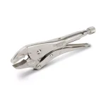 TEKTON 10 in. Curved Jaw Locking Pliers with Straight Tips thumbnail 1