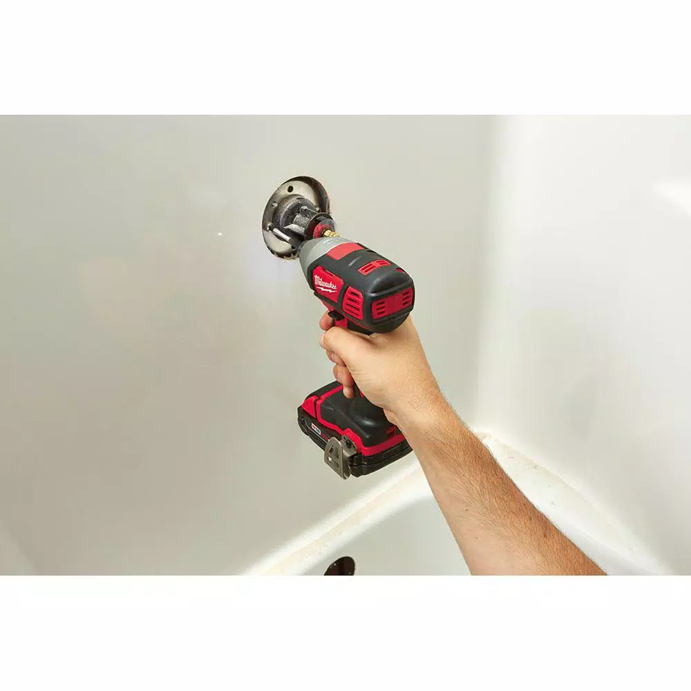 Milwaukee M18 18V Lithium-Ion 3-Tool Combo Kit with Drill/Driver, Impact Driver, and SAWZALL Reciprocating Saw