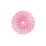 Dedeco Sunburst Radial Discs 600-Grit Pumice 7/8 in. Arbor Rotary Cleaning and Polishing Tool (12-Pack) thumbnail 1