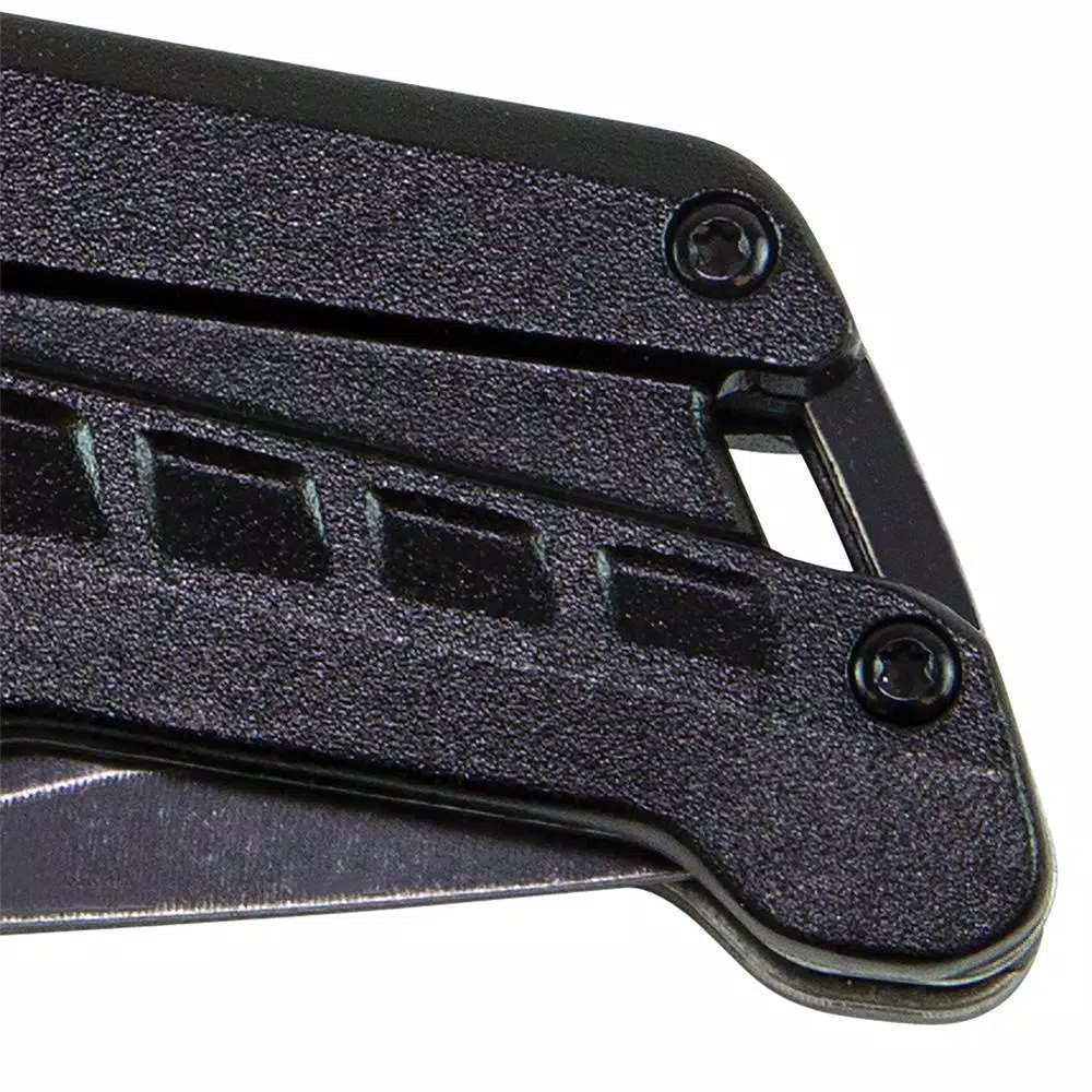 Klein Tools Klein Spring-Assisted Opening Folding Pocket Knife with 440C Stainless Steel Drop Point Blade