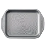Circulon Total Bakeware 4-Piece Nonstick Toaster Oven and Personal Pizza Pan Set, Gray thumbnail 5