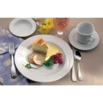 Oneida Arcadia 5 oz. White Porcelain Creamers, Set of 36 thumbnail 4