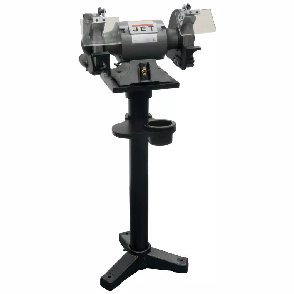 JET JBG-8A 8 in. Shop Grinder with JPS-2A Stand
