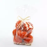 Flora Bunda 8-Piece Dark Orange Beaded Mini Pumpkin Set - 3 in. Fall Harvest Tabletop Decor thumbnail 5