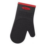 KRAUS Black Silicone Heat-Resistant Non-Slip Oven Mitt thumbnail 1