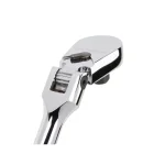 TEKTON 1/2 in. Drive 14 in. Flex Head Bent Handle Ratchet, 90-Tooth thumbnail 4