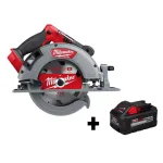 Milwaukee M18 FUEL 7-1/4 in. Cordless Circular Saw with 8.0 Ah High Output Battery thumbnail 1