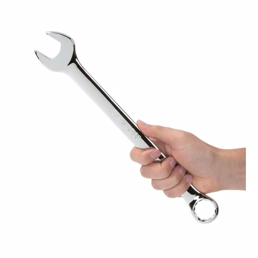 TEKTON 1 in. Combination Wrench, 12-Point Box End, Chrome Vanadium Steel