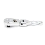GearWrench 3/8 in. Drive 90-Tooth Stubby Flex Head Teardrop Ratchet, 5 in. thumbnail 2