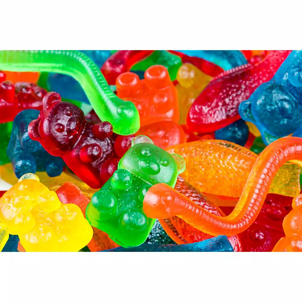 Nostalgia GCM600 Electric Giant Gummy Candy Maker with 5 Molds