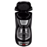 BLACK+DECKER 12-Cup Programmable Drip Coffee Maker with Glass Carafe, Black thumbnail 3
