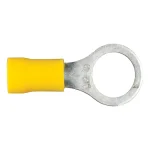 CURT Ring Terminals, 12-10 Gauge Wire, 3/8" Stud Size, Yellow, 100-Pack thumbnail 4