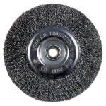 Avanti PRO 6 in. Coarse Bench Wire Wheel for Rust and Paint Removal thumbnail 1