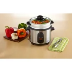IMUSA 20-Cup Stainless Steel Rice Cooker with Non-Stick Interior and Steamer Insert thumbnail 7