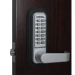 Unbranded LockeyUSA 2835 Marine Grade Mechanical Keyless Passage Door Lever Lock thumbnail 2