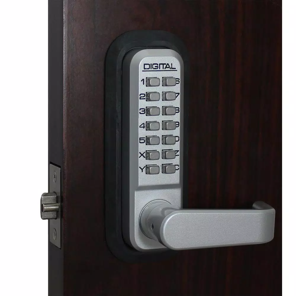 Unbranded LockeyUSA 2835 Marine Grade Mechanical Keyless Passage Door Lever Lock